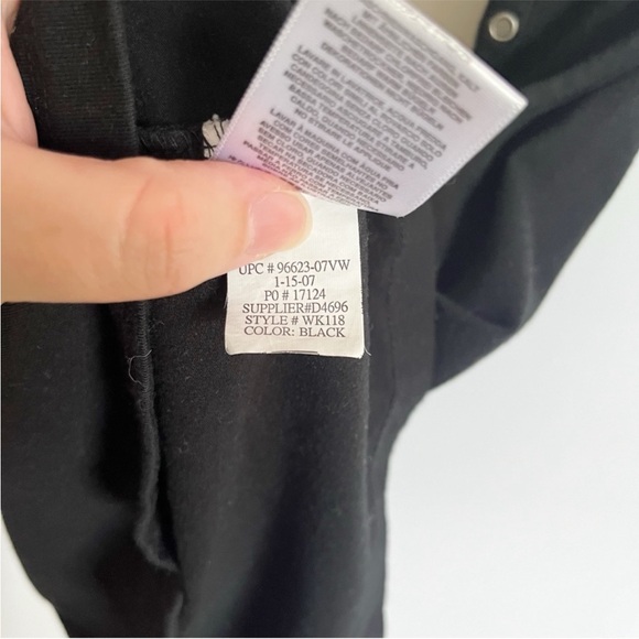 Harley Davidson tank top black red tattoo studded lace up sleeveless wings - Picture 6 of 8